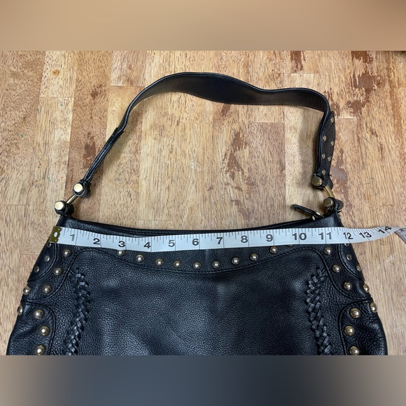 Black with gold hardware Via Spiga handbag - Picture 5 of 8